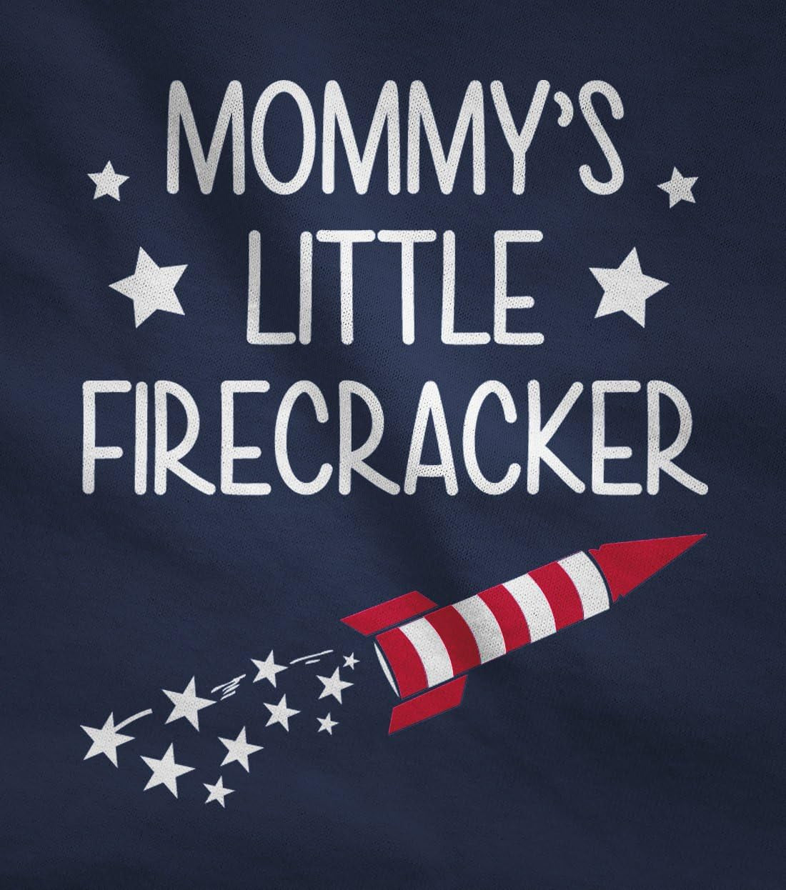 Mommy'S Little Firecracker Cute 4Th of July Toddler Infant Kids T-Shirt