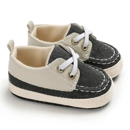 Newborn Toddler Baby Boy Girl Soft Sole First Walkers Shoes Lace up Casual Sneakers Sport Shoes