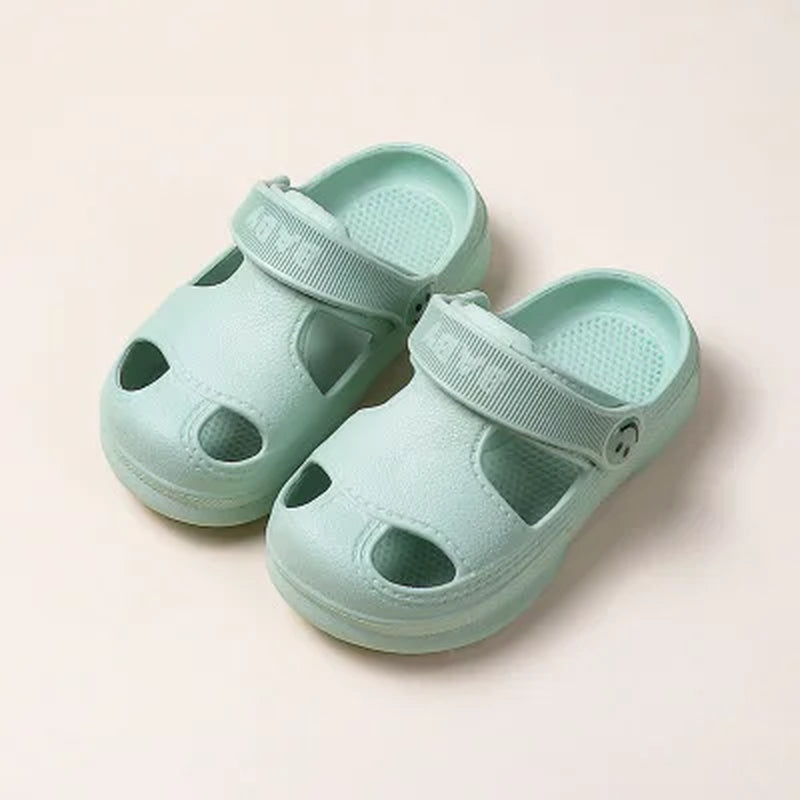 Summer New Baby Hole Shoes 2022 Children Nice Non -Slip Soft Floor Old Boys Girl Beach Sandals 1 -5 Years