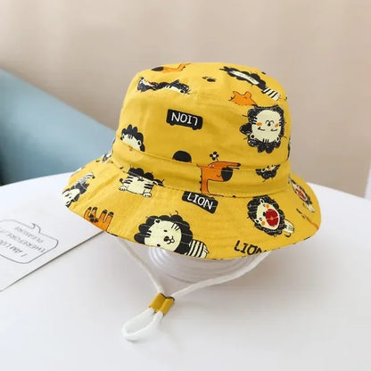 New Panama Summer Baby Girls Hat Beach Sun Cap Travel Boys Fisherman Cap Outdoor Children Bucket Hats Cotton Toddler Baby Hats